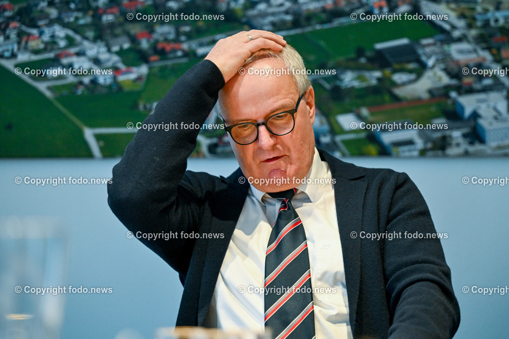 Pressekonferenz Bgm. Freistadt_ 18.12.2023-15 | 18.12.2023, Freistadt, AUT, Pressekonferenz Bgm. zur Bilanz im Bild Christian Gratzl (SP, Bgm. Freistadt)