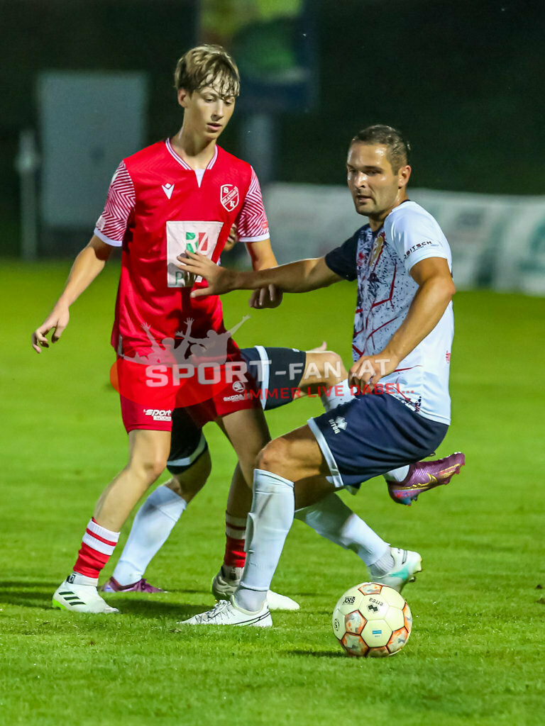 SC St Veit - SK St Andrä 1-6, Unterliga Ost | Julian Salentinig (SC St. Veit #19) SC St Veit - SK St Andrä 6-1 am 22.08.2023 in St. Veit
(Jacques Lemans Arena), Austria, (Photo by Ernst Krawagner sport-fan.at) - Realisiert mit Pictrs.com