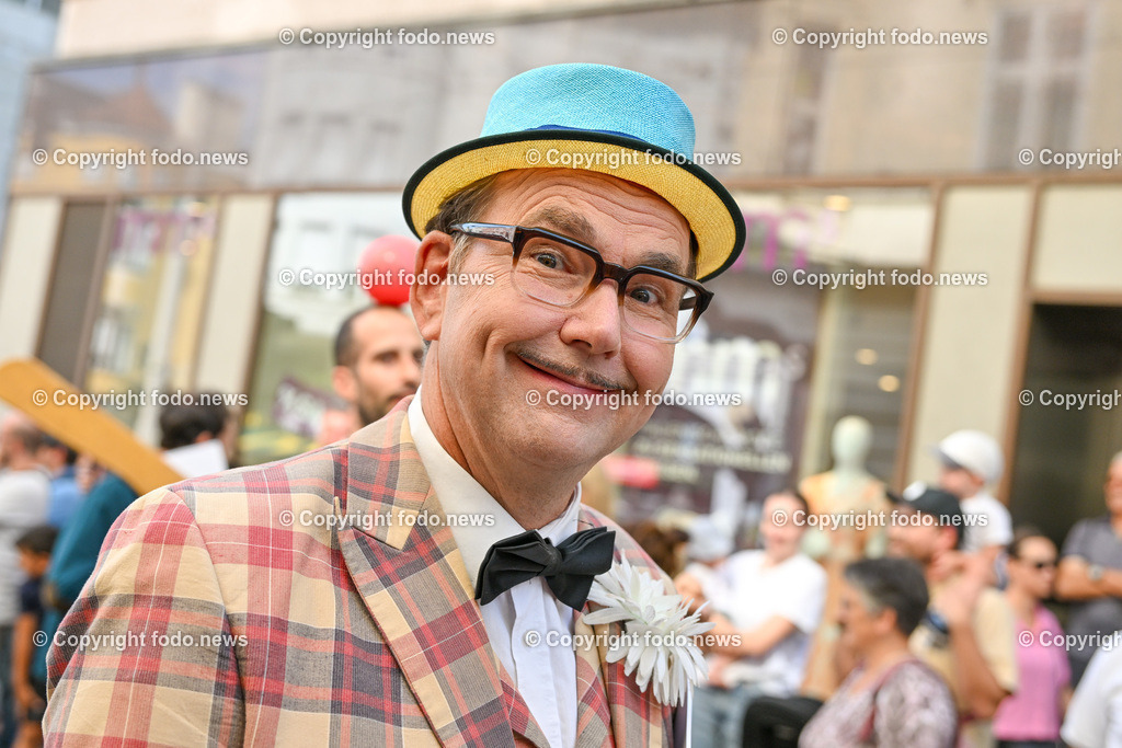 Pflasterspektakel_ 35. Linzer Pflasterspektakel 2023_ 19.07.2023-38 | 19.07.2023, Linz, AUT, 35. Linzer Pflasterspektakel 2023, im Bild diverse Kuenstler