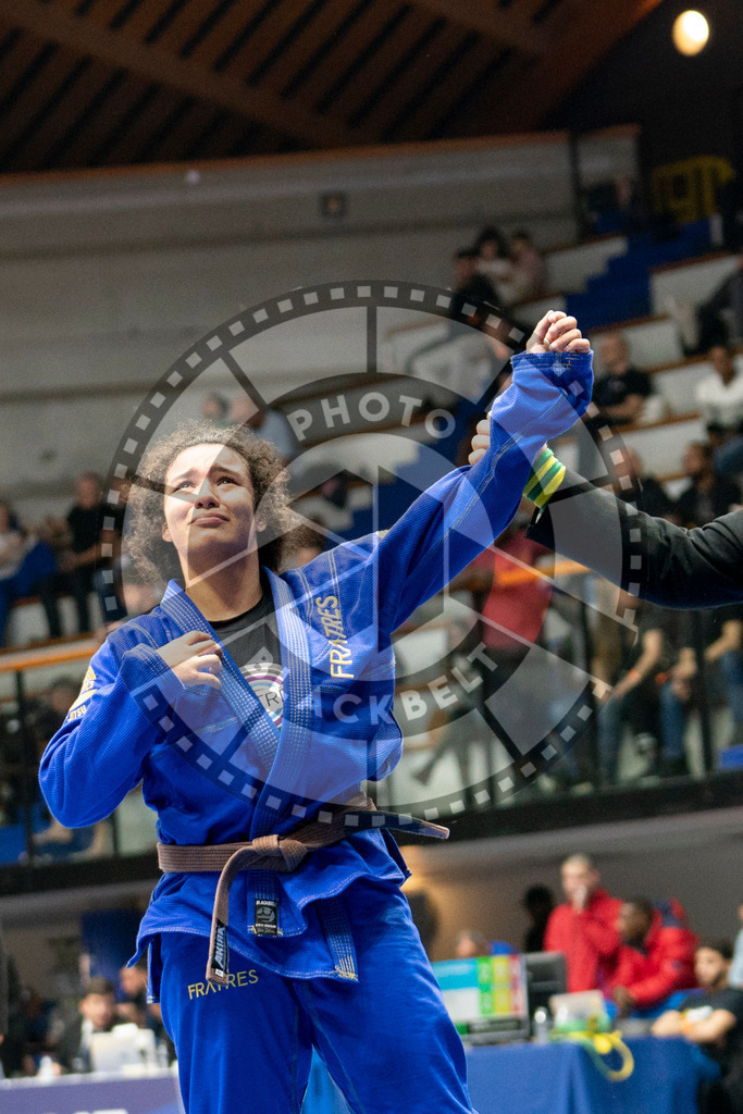 20240124PBB03393 | Fighters compete during the second day of the IBJJF European Championship in Paris, France, on January 24, 2024.
