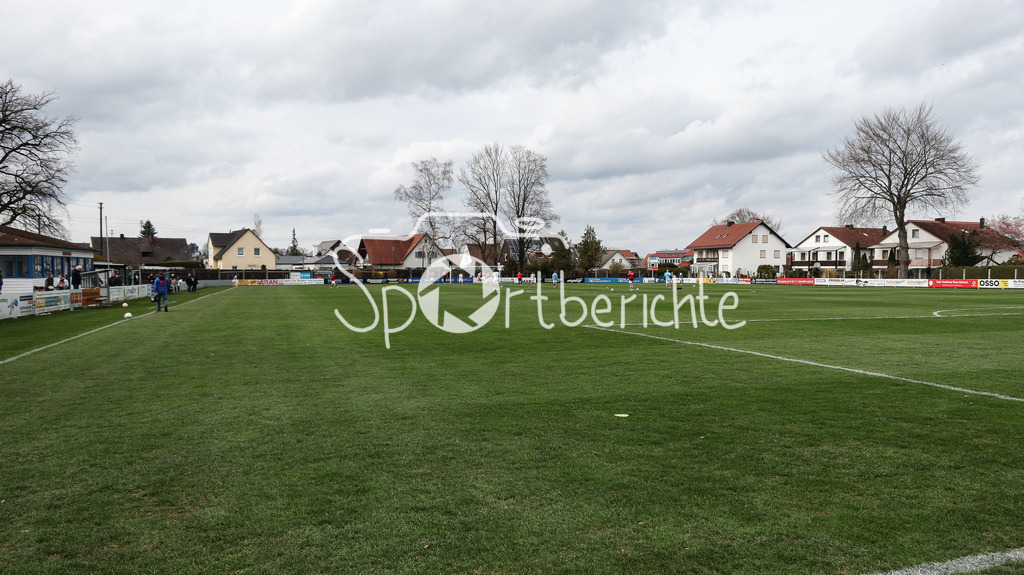 BCA-Platz Aichach | Die Heimspielstätte des BC Aichach / Sportplatz an der Schrobenhausener Strasse / Aichach / Bayern / Kreisliga Ost / Bayernliga Süd Meister