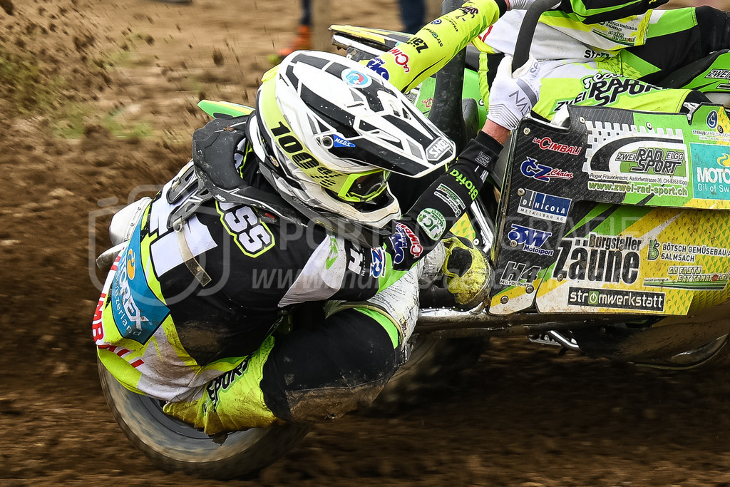 Motocross Schlatt bei Winterthur - 30. April 2023 | #41 Hofmann Fabian / Strauss Marius aus Elgg (CH) auf VMC Zabel in der Kategorie Seitenwagen am Motocross Schlatt bei Winterthur, 30. April 2023. 
Instagram: @mx_schlatt | @mc_wila | @sam_schweiz
Bild: Sportfotografie Markus Aeschimann | www.markus-aeschimann.ch - Realisiert mit Pictrs.com