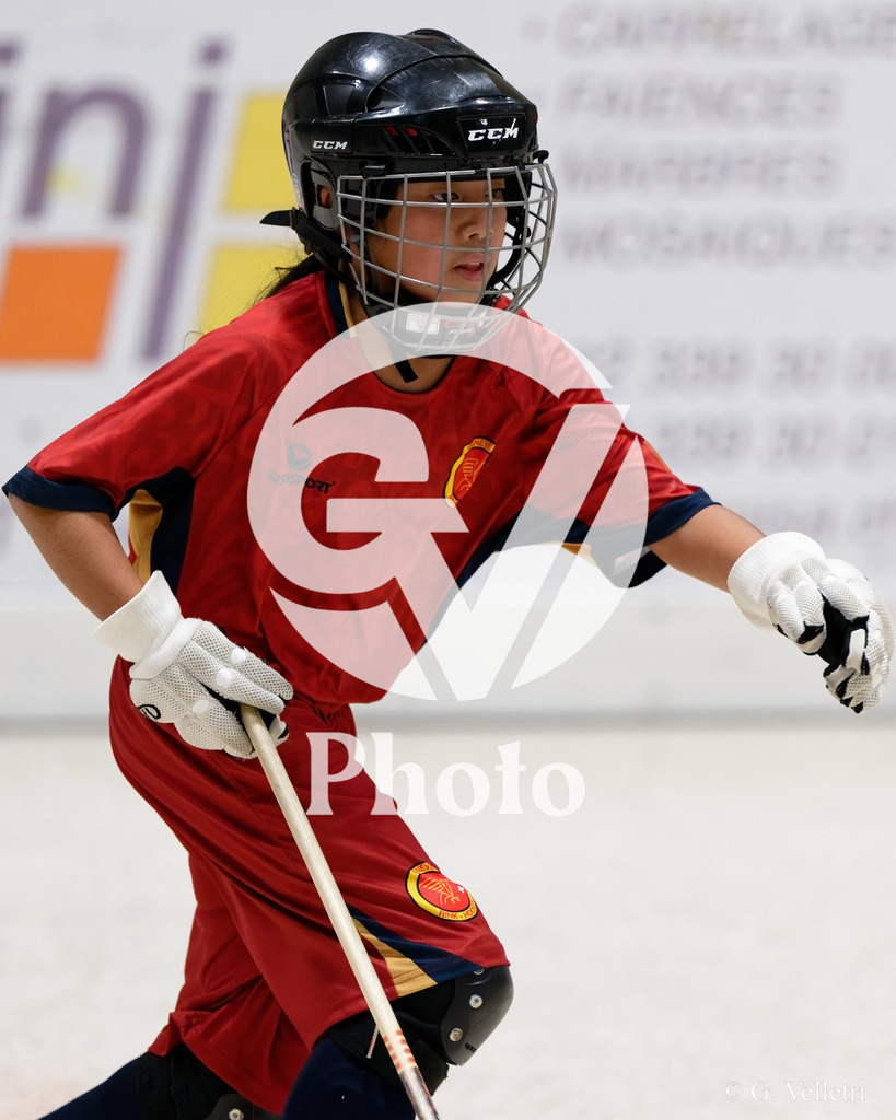 U13  - Geneve RHC v HC Munsingen W  |  during the U13  match between Geneve RHC and HC Munsingen W  at Centre sportif de la queue d'arve in Geneve, Switzerland
