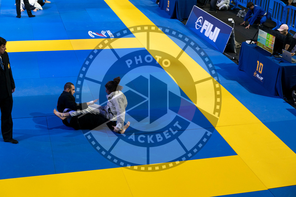 20240119PBB0078 | Fighters compete during the IBJJF European Championship in Paris, France, on January 19, 2024.