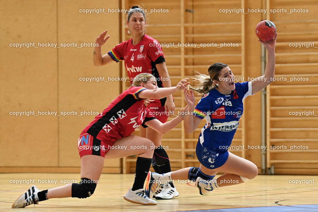 SC Ferlach vs. SSV Dornbirn 17.9.2022 | #18 MARKSTEINER Viktoria, #55 Pavkovic Andrea, #4 Bunic Tea