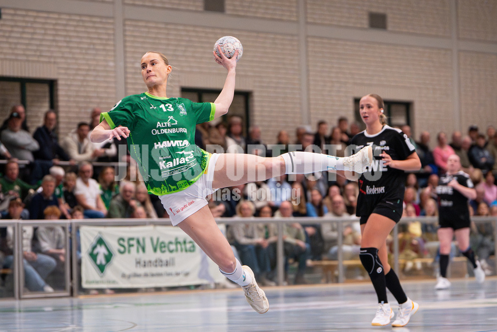 Handball I Frauen I Saison 2025-2026 I 3. Liga Staffel Nord I 20. Spieltag I SC SFN Vechta - SV Henstedt-Ulzburg0040 | jns.sportfotos - Realisiert mit Pictrs.com