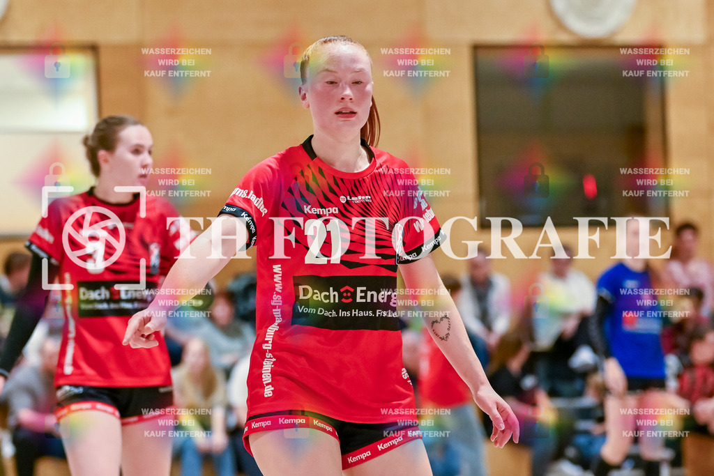 GER, SG Maulburg/Steinen - TuS Helmlingen, Frauen-Handball, Oberliga Suedbaden, 19. Spieltag, Saison 2024/2025, 23.03.2025 | Denise KahrschGER, SG Maulburg/Steinen - TuS Helmlingen, Frauen-Handball, Oberliga Suedbaden, 19. Spieltag, Saison 2024/2025, 23.03.2025Foto: TH Fotografie/Thomas Hess