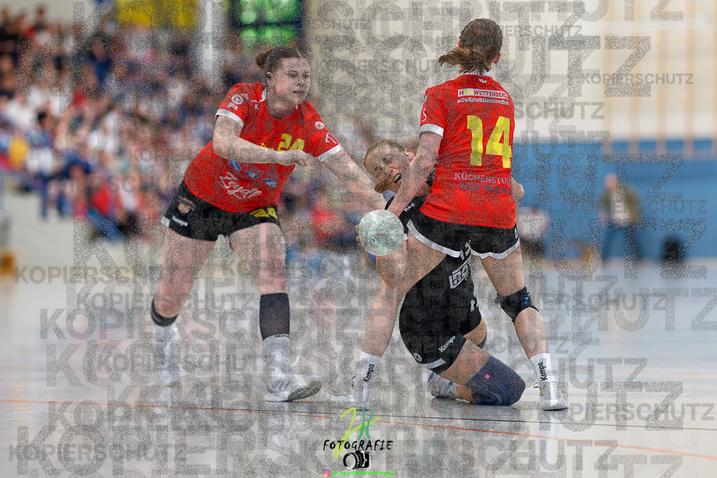 HSG Wettenberg - HSG Lumdatal | Wiederholungs-/Entscheidungsspiel um die Meisterschaft in der Frauen Oberliga Mitte und Aufstieg in die RegionalligaHSG Wettenberg - HSG Lumdatal am 11.05.2025 in Launsbach (Wettenberg) (Halle GS Launsbach (Wettenberg))Photo © 2025 - Jörg Heinrich - Realisiert mit Pictrs.com