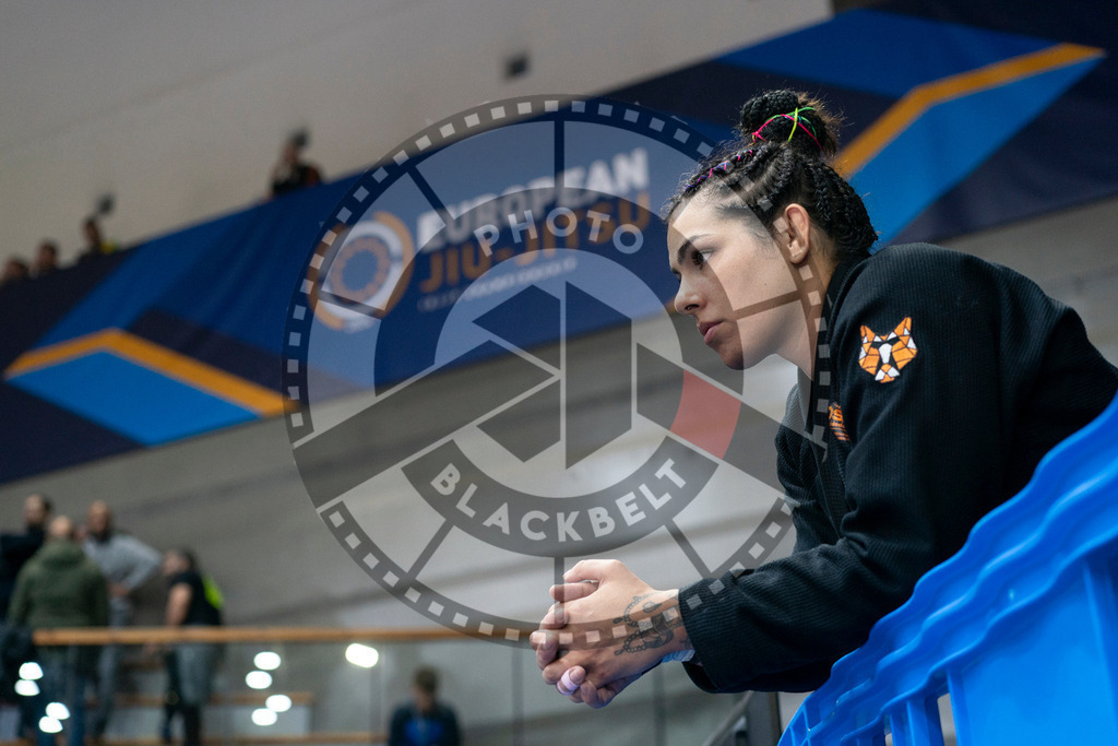20240123PBB04978 | Fighters compete during the second day of the IBJJF European Championship in Paris, France, on January 23, 2024.
