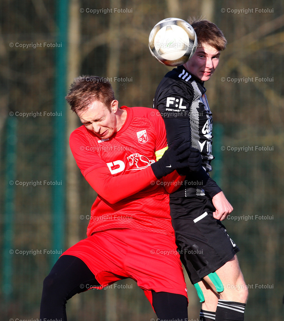 A_LUI_250125_11 | SPORT FUSSBALL TESTSPIEL ASKOE OEDT -SK DYNAMO BUDWEIS 25.01.2025 IM BILD: FLORIAN FELLINGER   ( OEDT)    FOTO:FOTOLUI