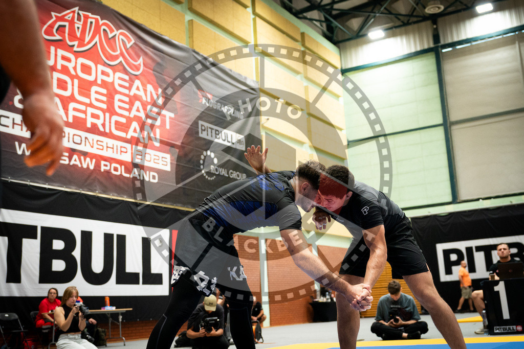 20250906PBB0554 | Fighters compete during the ADCC European Trials  competition in Warsaw, Poland, on September 6, 2025.