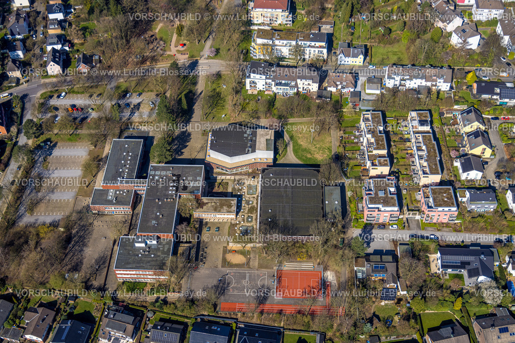 Heiligenhaus240302021 | Luftbild, Immanuel-Kant-Gymnasium, Leubeck, Heiligenhaus, Ruhrgebiet, Nordrhein-Westfalen, Deutschland