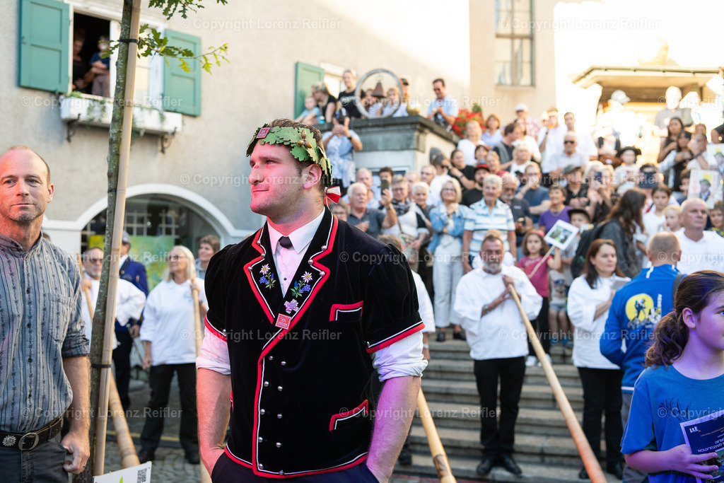 Schwingen -  ESAF Empfang Schwingerkönig 2025 | Maienfeld, 3.9.25, Schwingen - ESAF Empfang Schwingerkönig.