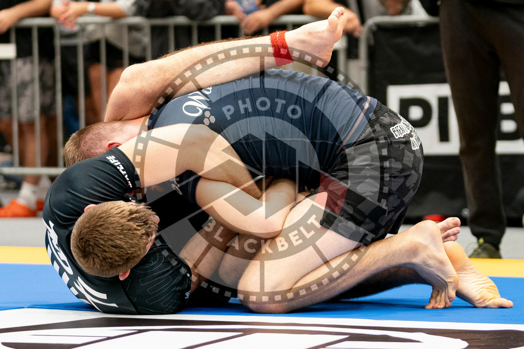 20230916PBB0970 | Fighters compete during the grappling tournement ADCC Trials (European, Middle East and African Championship) in Warsaw, Poland, on September 16, 2023.