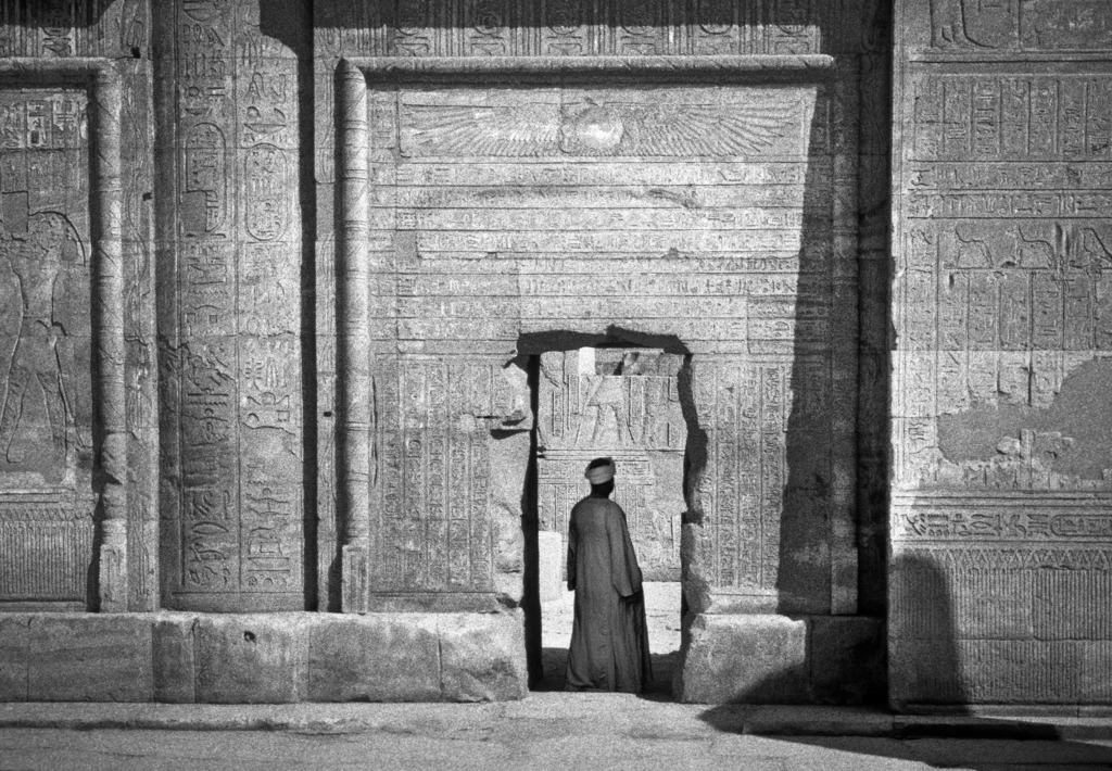 Egypt_Komombo_02170a_sw | Tempelanlage in Komombo, Oberaegypten, 