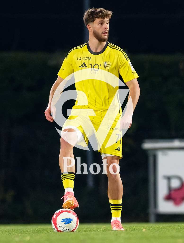 dieci Challenge League - FC Stade Nyonnais v FC Vaduz |  during the dieci Challenge League match between FC Stade Nyonnais and FC Vaduz at Centre sportif de Colovray in Nyon, Switzerland