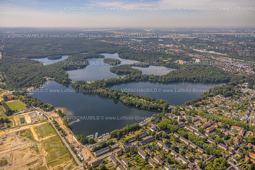 Duisburg220701758 | Luftbild, 6-Seen-Platte, Wedau, Duisburg, Ruhrgebiet, Nordrhein-Westfalen, Deutschland