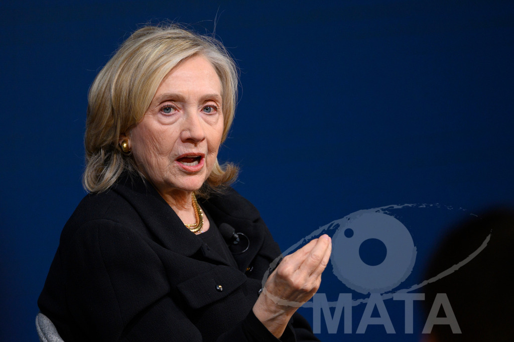 _DWI3192 | Die US-Politikerin Hillary Clinton auf der Veranstaltung Bridging Scholarship and Statecraft im Rahmen der Münchner Sicherheitskonferenz 2026. München, 13.02.2026 Bayern Deutschland  - Realisiert mit Pictrs.com