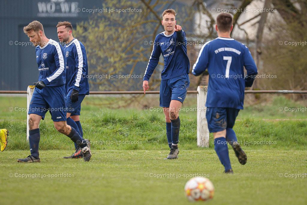 Kombach_Wiesenbach (172) | 08.04.2023; Kreisliga B Biedenkopf; Rasenplatz Kombach; FC Kombach - FV Wiesenbach; Ergebnis 4:4 (2:1)