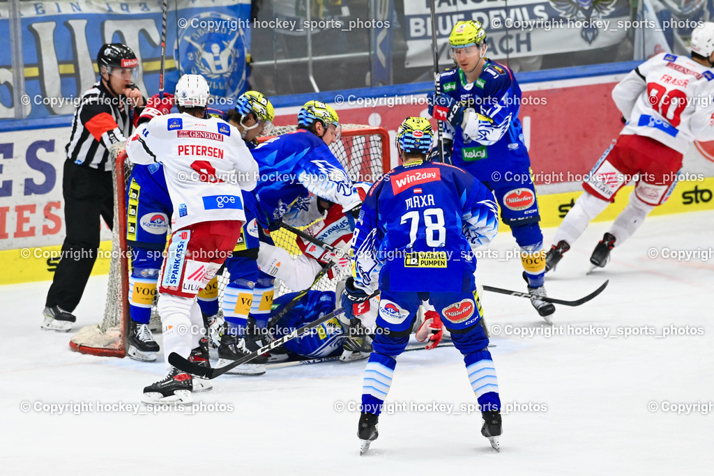 EC IDM Wärmepumpen VSV vs. EC KAC 7.3.2023 | SMETANA LADISLAV Referee, #77 Lindner Philipp, #17 Kulda Arturs, #8 Petersen Nicholas, #78 Maxa Felix