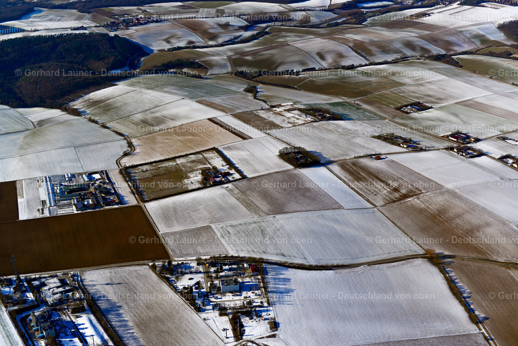 3700007 | winterliche Fränkische Landschaft bei Rimpar