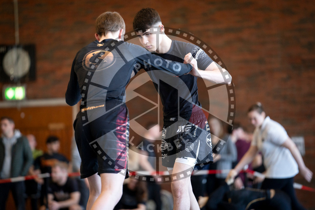 20240309PBB5526 | Fighters compete during the International Luta Livre (ILLCS) Spring Championship in Hannover, Germany, on March 9, 2024.