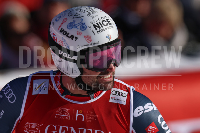 Audi FIS Ski World Cup: Men’s Slalom – Hahnenkamm Race, Kitzbuehel | Kitzbuehel, Austria, 25.Jan.26 - Alpine Skiing - FIS World Cup, Hahnenkamm Race, Slalom, men. The image shows BAILET Matthieu (FRA, Head).