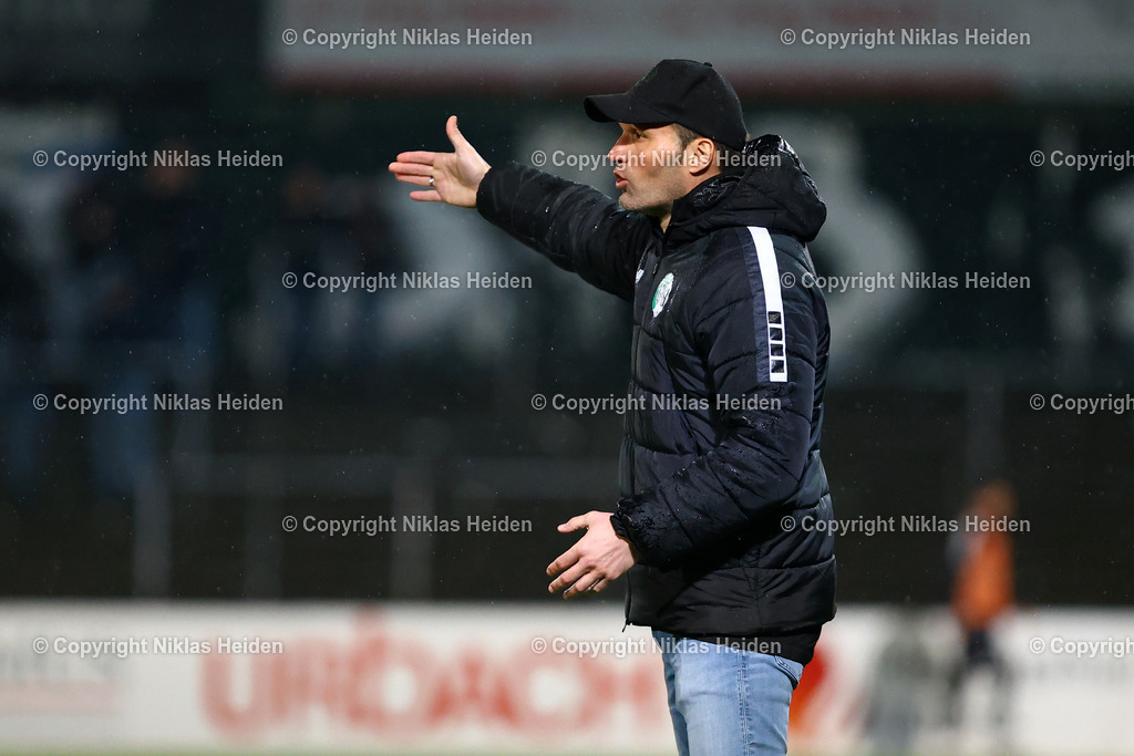 NH_VfBLübeck_HamburgerSVU21_RegionalligaNord_13032026 | Guerino Capretti (Trainer, VfB Lübeck)Fußball I Herren I Regionalliga Nord I Saison 2025-2026 I 25. Spieltag I VfB Lübeck - Hamburger SV U21 I 13.03.2026 I Stadion an der Lohmühle