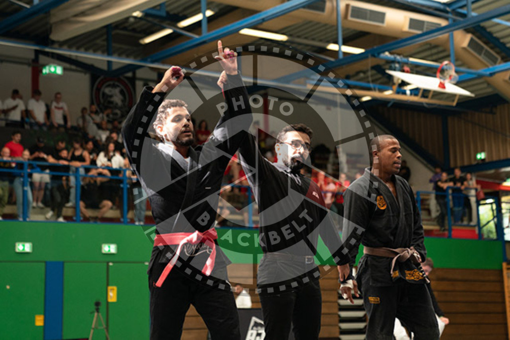 20230826PBB55936 | Fighters compete during the AJP INTLPRO BJJ and grappling competition in Hamburg, Germany, on August 26 2023.