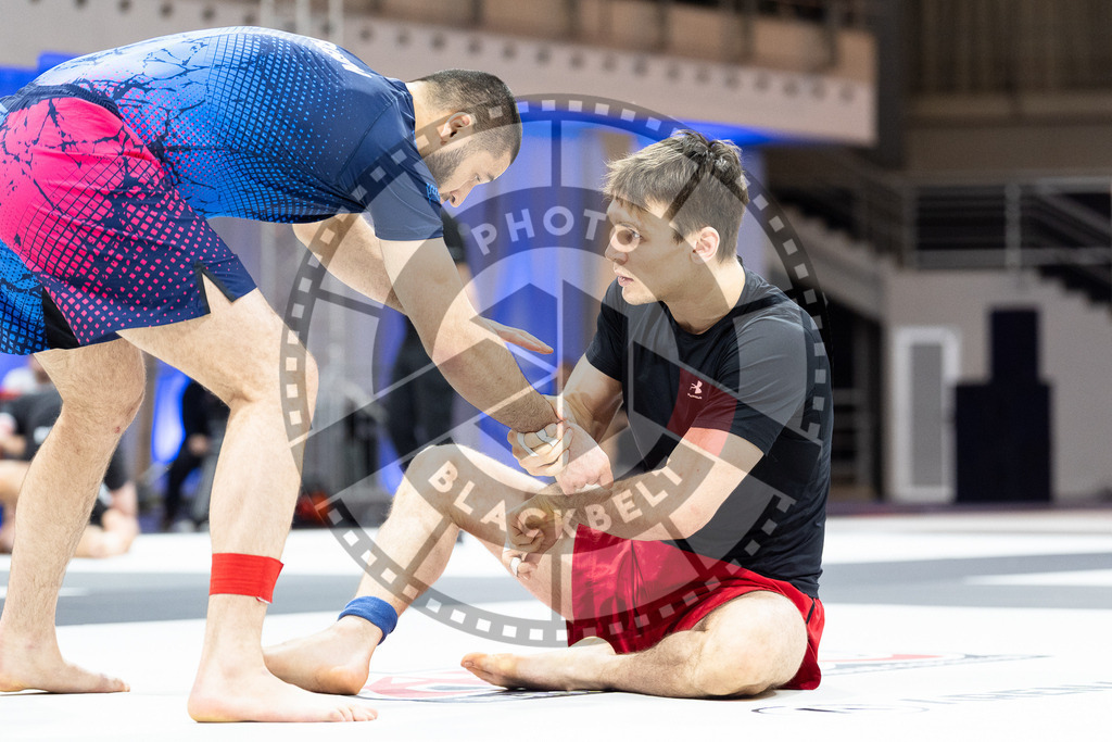 20260215PBB4887 | Fighters compete during the ADCC European Trials competition day 2 in Belgrade, Serbia, on February 15, 2026.