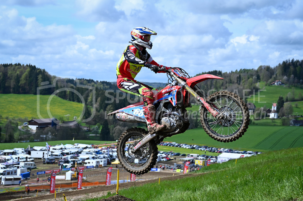 Motocross Schlatt bei Winterthur - 29. April 2023 | #68 Sprenger Michael aus Marthalen (CH) auf Honda in der Kategorie Hobby Open am Motocross Schlatt bei Winterthur, 29. April 2023.
Instagram: @mx_schlatt | @mc_wila | @sam_schweiz
Bild: Sportfotografie Markus Aeschimann | www.markus-aeschimann.ch - Realisiert mit Pictrs.com