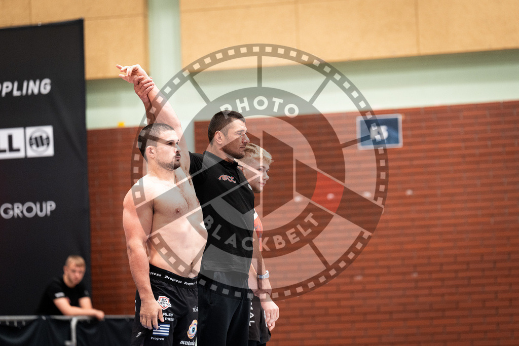 20250906PBB1201 | Fighters compete during the ADCC European Trials  competition in Warsaw, Poland, on September 6, 2025.