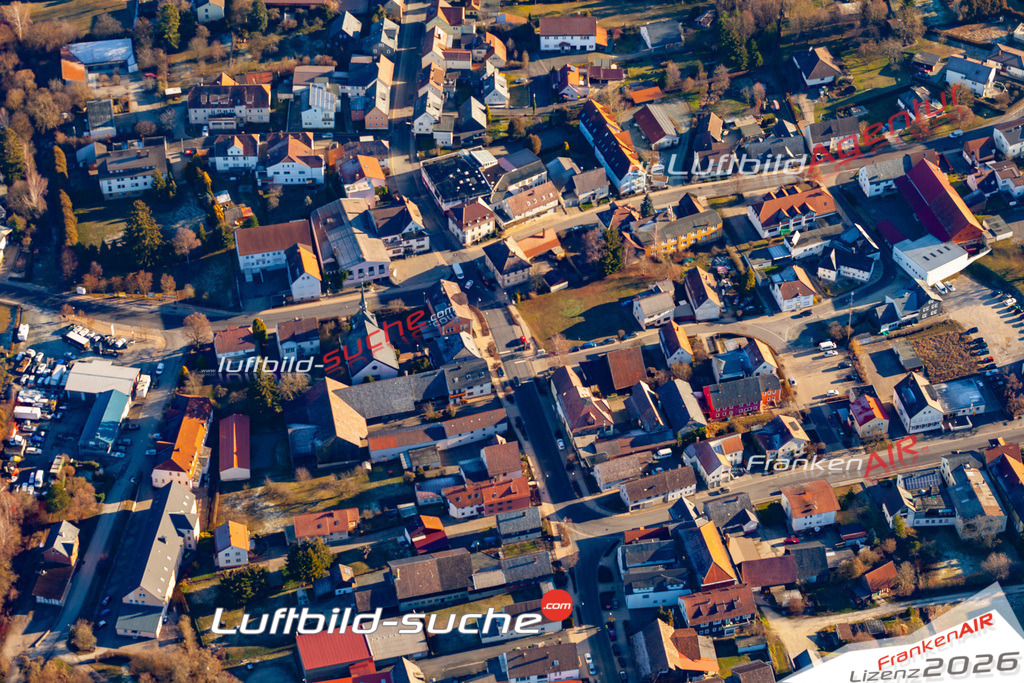 Das Luftbild der Stadt Weidhausen Coburg wurde 2019 vom Flugzeug heraus erstellt (keine Drohne) Aufnahmehöhe ca.400 Meter- hohe Auflösung- beste Druck-Qualität garantiert!
