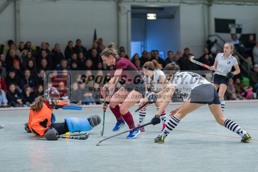 HK_20230226_105066 | Deutsche Meisterschaft WU16 Spiel um Platz 7 Düsseldorfer SC - HC Ludwigsburg am 26.2.2023 DSC 99, Düsseldorf ,