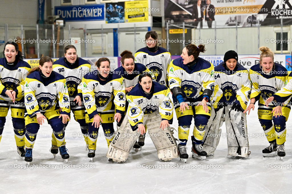 WILDCATS PATERNION & Lady Hawks Siegerehrung-Meisterfeier | Jubel Wildcats Paternion Mannschaft, Meister, WILDCATS PATERNION &amp; Lady Hawks Siegerehrung-Meisterfeier, WILDCATS PATERNION &amp; Lady Hawks Siegerehrung-Meisterfeier am 12.03.2025 in Steindorf (Ossiachersee Halle), Austria, (Photo by Bernd Stefan)