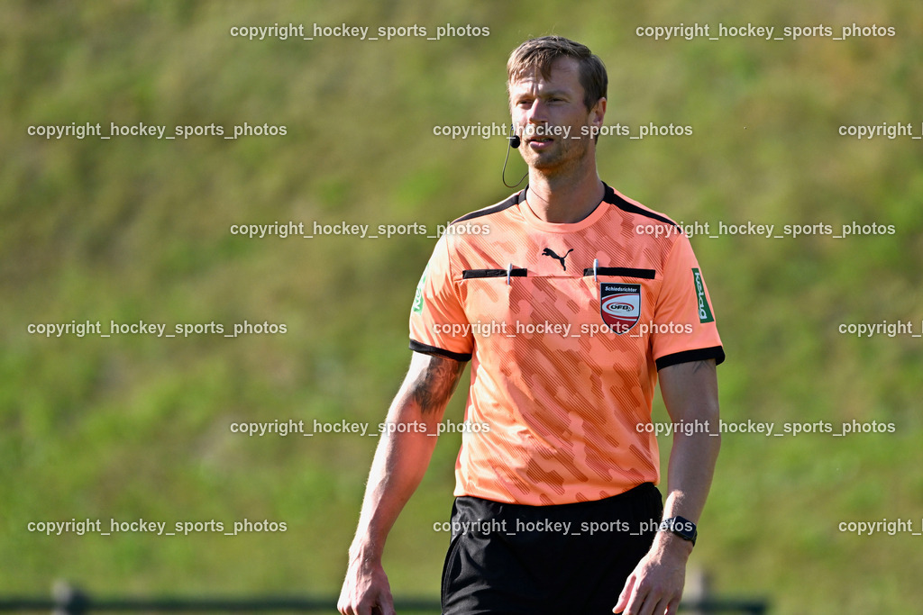 SV Malta vs. ATUS Velden | Stephan Orel Referee, SV Malta vs. ATUS Velden, SV Malta vs. ATUS Velden am 19.08.2025 in Malta (Sportplatz Malta), Austria, (Photo by Bernd Stefan)