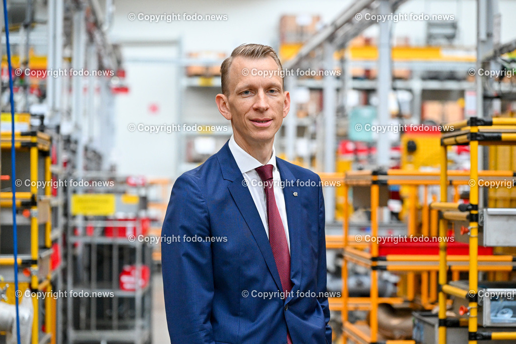 Rosenbauer International AG_ 19.07.2023-80 | 19.07.2023, Leonding, AUT, Rosenbauer International AG, im Bild Sebastian Wolf (CEO Rosenbauer International AG)