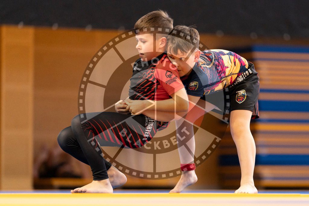20240316PBB0623 | Athletes compete during the ADCC Eastern European Open grappling Competition in Poznan, Poland, on March 16, 2024.