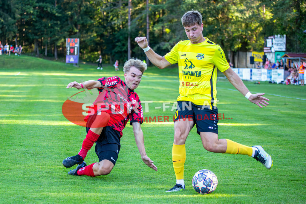 Kärntner Liga | Kärntner Liga ATUS Ferlach - ASKÖ Köttmannsdorf am 02.09.2023 in Ferlach
(Sportplatz), Austria, (Photo by Ernst Krawagner sport-fan.at) - Realisiert mit Pictrs.com