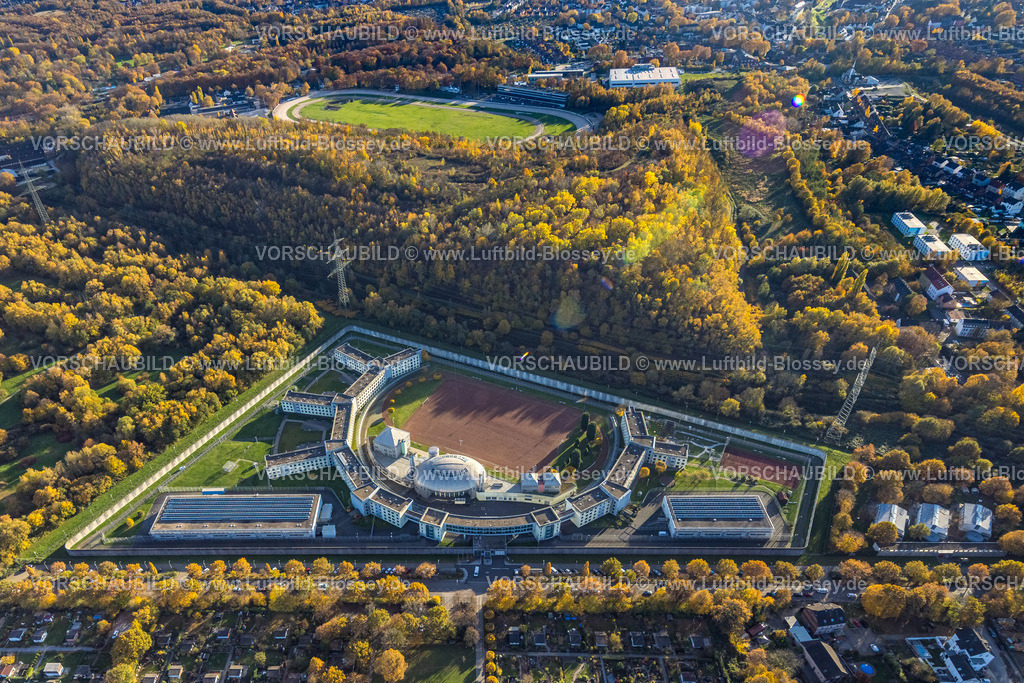 Gelsenkirchen251103083 | Luftbild, JVA Justizvollzugsanstalt (Offener Vollzug), Schalke-Nord, Gelsenkirchen, Ruhrgebiet, Nordrhein-Westfalen, Deutschland