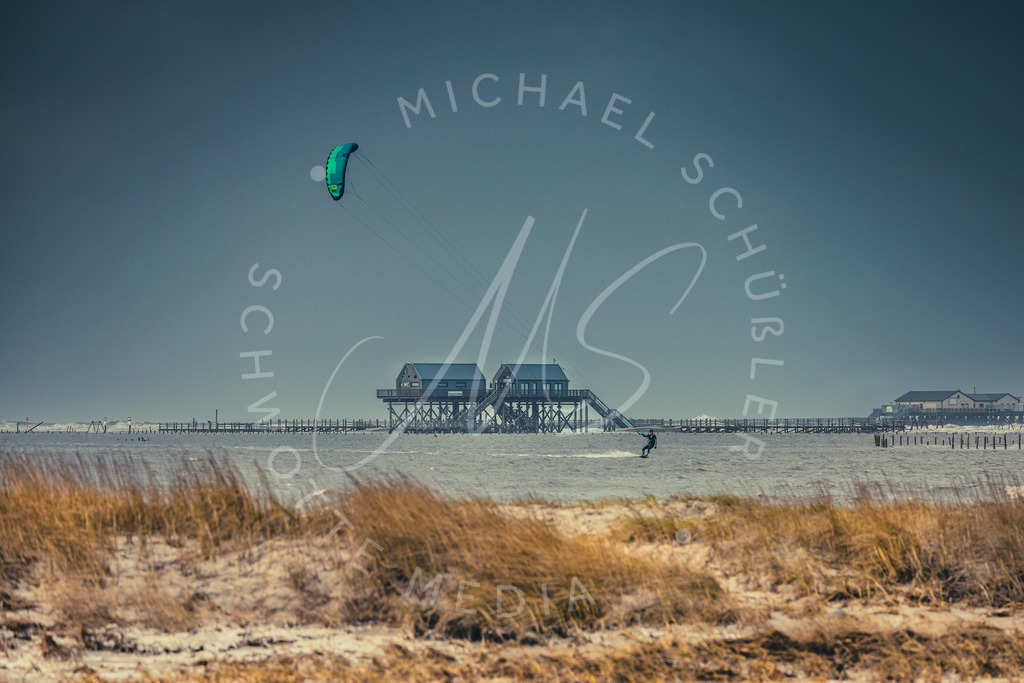 2022-01-30 Sturmflut Orkantief Nadia Eiderstedt Nordsee - 051 | Sturmflut Orkantief Nadia in St. Peter-Ording - Realisiert mit Pictrs.com