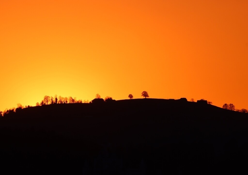 Sunset Hügel | huwimedia-fotografie - Realisiert mit Pictrs.com