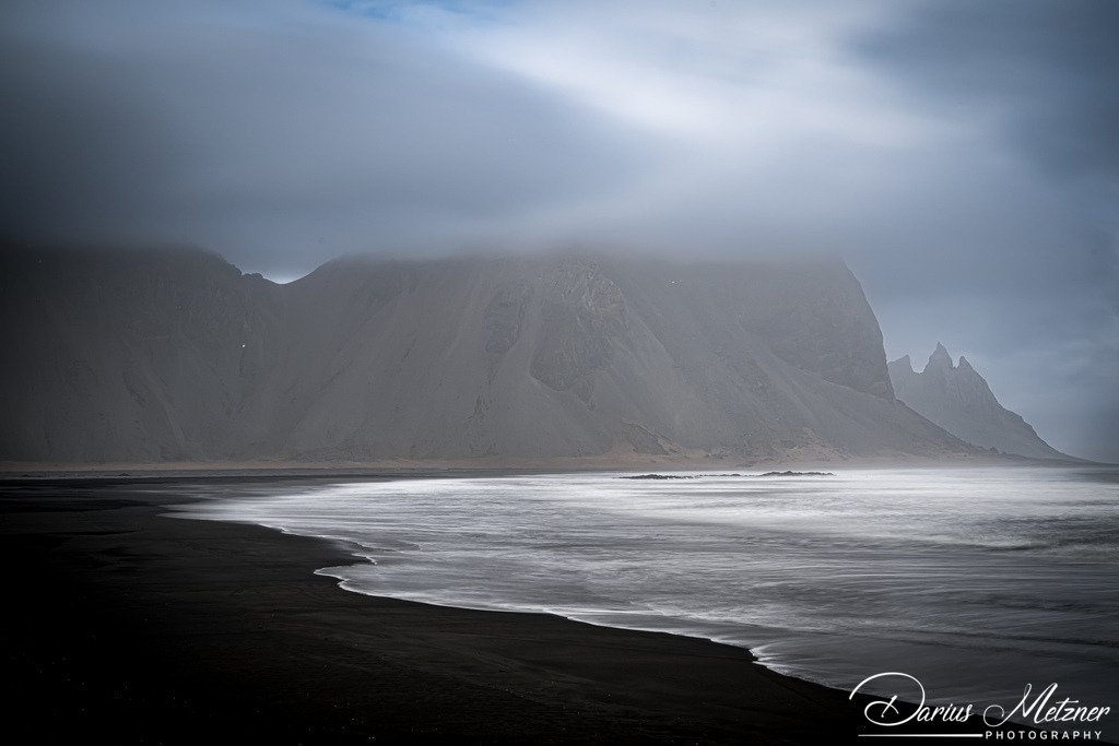 Der Schwarze Strand von Vesturhorn | Der Schwarze Strand von Vesturhorn auf Island