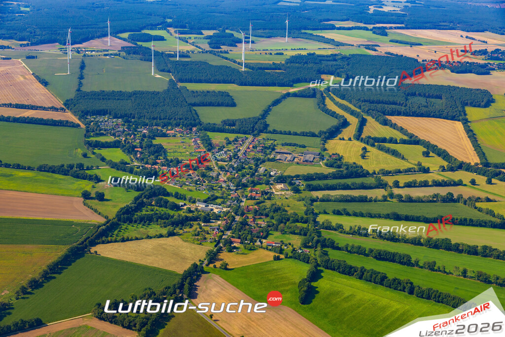 Luftaufnahme von  - Die Luftaufnahme wurde 2025 vom UL-Flugzeug heraus erstellt ( keine Drohne ) - Hochauflösende Luftaufnahme - für professionelle Ausdrucke geeignet.Hier alle&nbsp;Infos zur Lizenzierung der LuftaufnahmeWir fliegen auch dieses Jahr wieder in Ihre Region um Luftbilder zu erstellen.- Luftbild anfragen