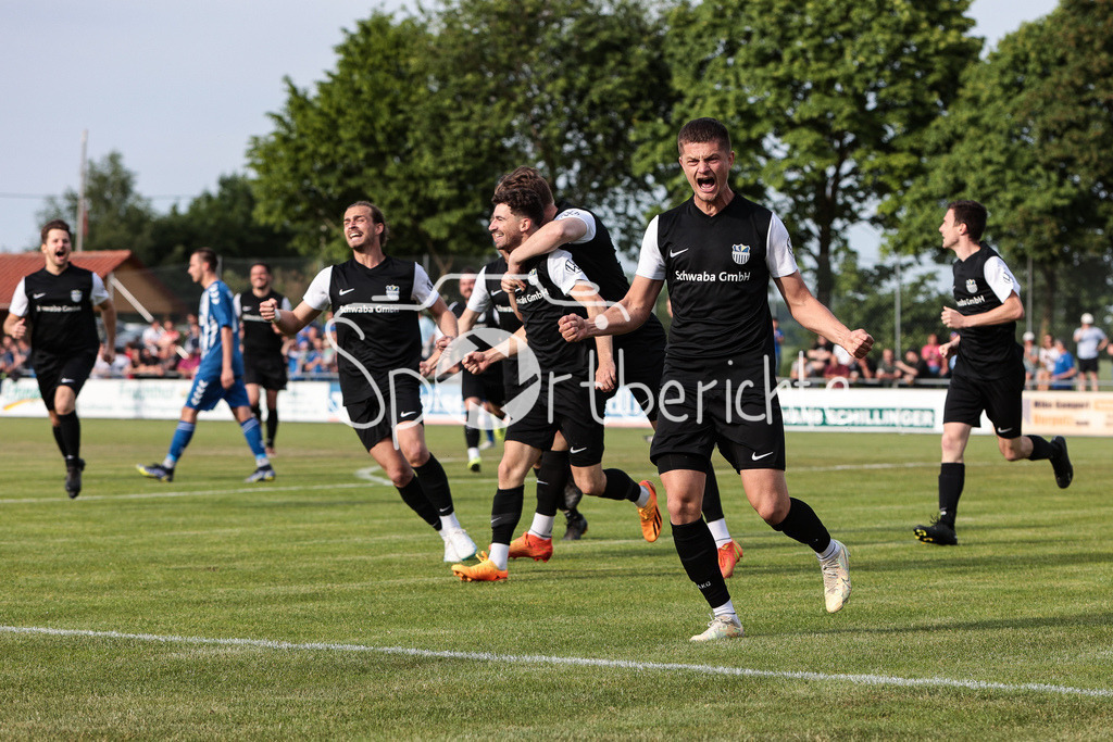 SG Münster/Holzheim - TSV Inchenhofen | Jubel nach 1-0 durch Münster #10