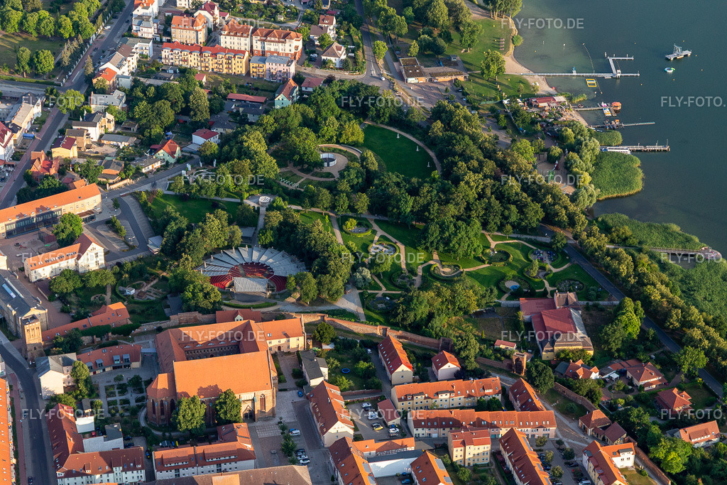 Dominikanerkloster | Luftbild: Dominikanerkloster in Prenzlau im Bundesland Brandenburg in Deutschland. Foto: IMG_116218.jpg vom 17.07.2019 durch Werner Riehm/FLY-FOTO.de - Realisiert mit Pictrs.com