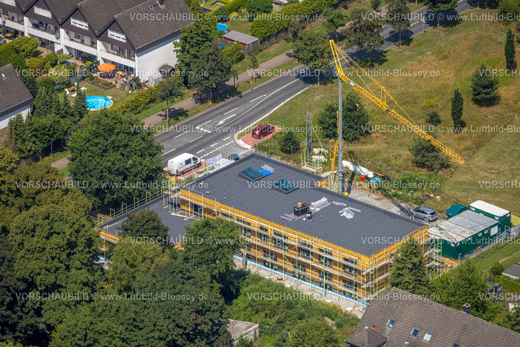 Hamm250702267Uentrop | Luftbild, Baustelle mit Neubau an der Ostwennemarstraße Ecke Alter Uentroper Weg, Uentrop, Hamm, Ruhrgebiet, Nordrhein-Westfalen, Deutschland