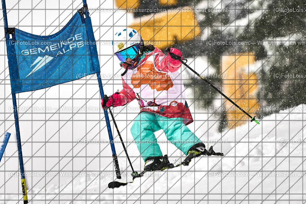 ALP0734_NeujahrsSchikurs_AbschlussRennen_Gruppe FLORA | (C)FotoLois.com, Alois Spandl. NEUJAHRS-SCHIKURS Schischule Haginger, Gemeindealpe Mitterbach, Abschlußrennen, Sa 6. Januar 2024.