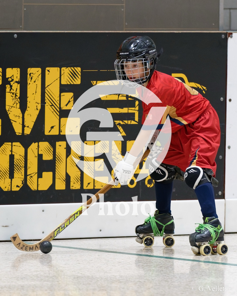 U13  - Geneve RHC v HC Munsingen W  |  during the U13  match between Geneve RHC and HC Munsingen W  at Centre sportif de la queue d'arve in Geneve, Switzerland