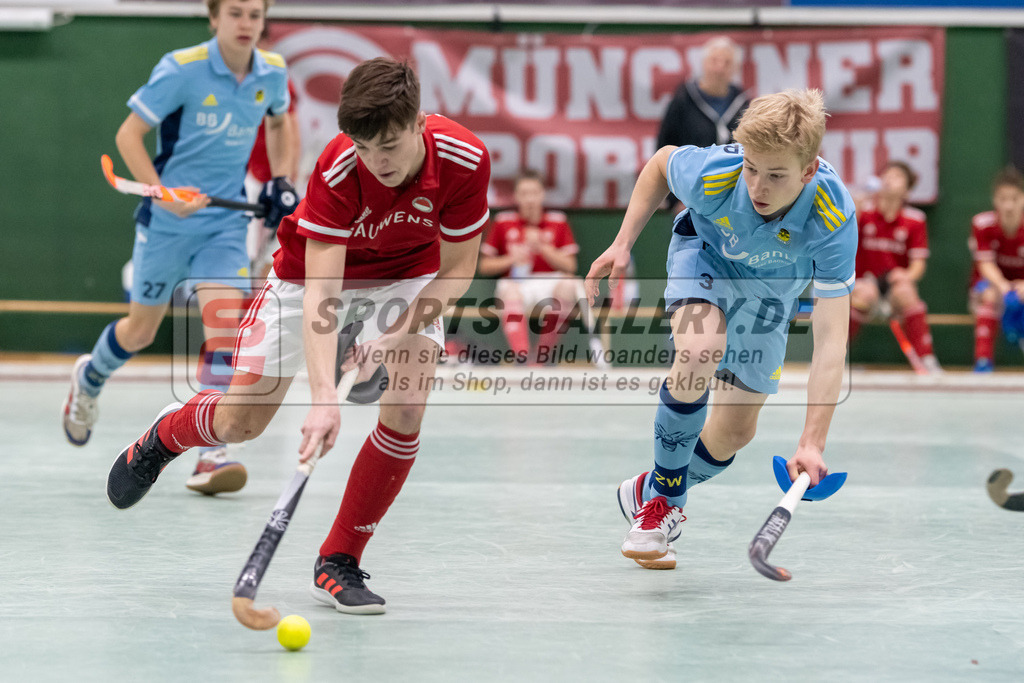 SFE_20230305_0070 | Deutsche Meisterschaft Männliche U16 Halle 2023 am 05.03.2023 in Köln (KTHC Stadion Rot-Weiss Köln Tennis and Hockey Club), Photo: Stephan Fehrmann 2022 (Sports-Gallery)